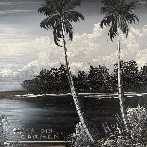 Set of 2 Handpainted Tiles • Playa del Carmen • Mexico - Picture 12 of 13